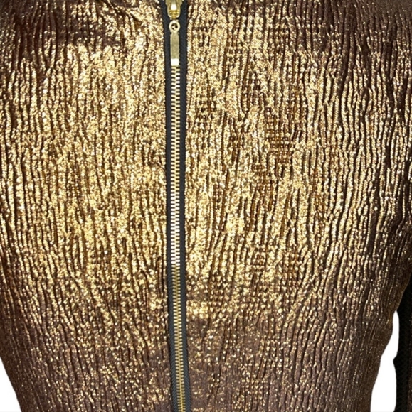 XOXO Bronze Midi Dress Christmas New years - Picture 6 of 7